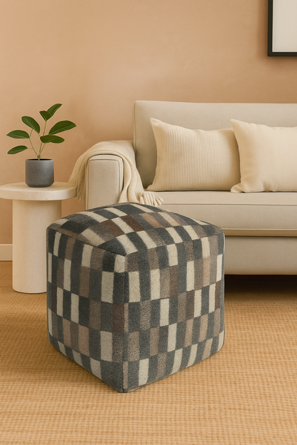 Lavras collectie Poef vierkant