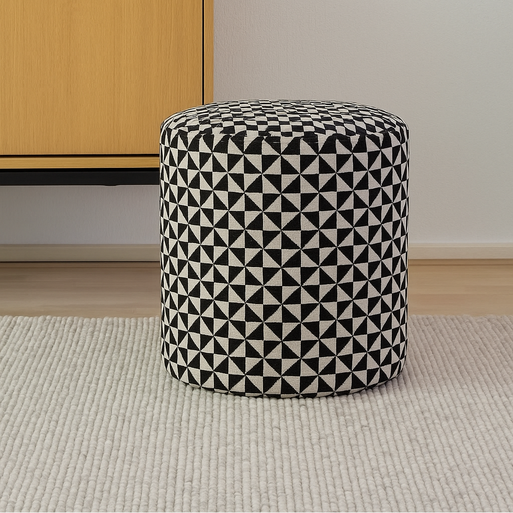 Bombay  Colletie Poef Rond