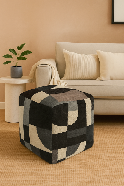 Lavras collectie Poef vierkant