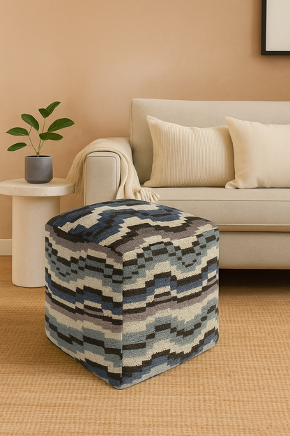 Lavras collectie Poef vierkant